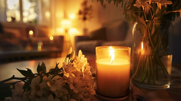 Découvrir les bienfaits d'une bougie parfumée chez soi
