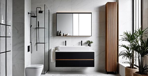 Meuble colonne salle de bain : aménagement tendance et pratique