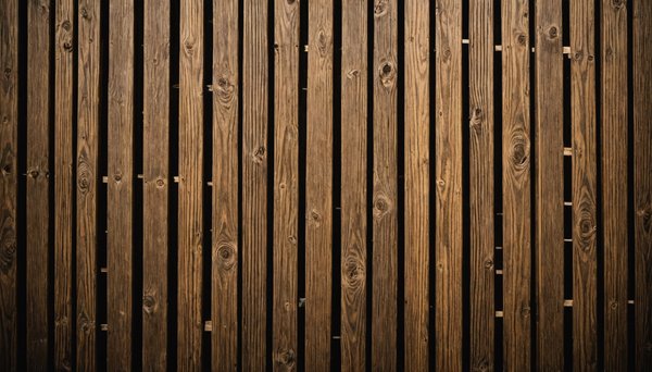 Lamelles en bois : idéales pour occultation de grillage rigide